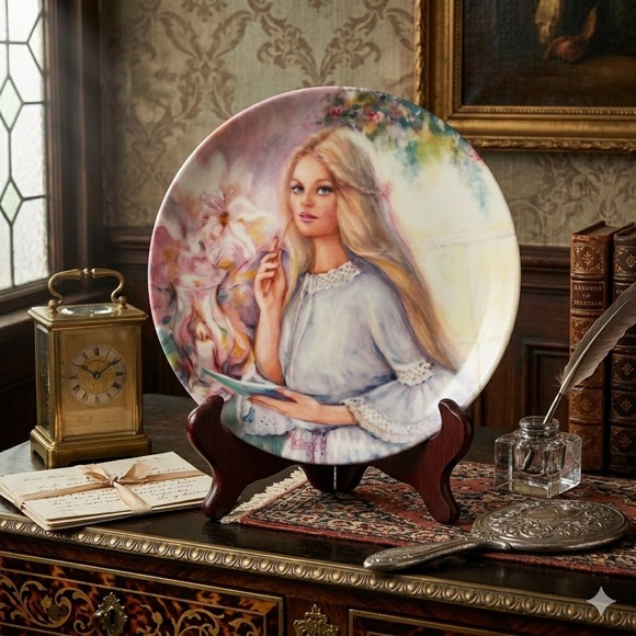 Wedgwood Other - Vintage "The Love Letter" Plate Wedgewood Of Etruria And Barlaston Decorative...